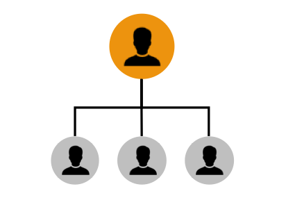 Organogram Interim Manager witte achtergrond Organogram Interim Manager