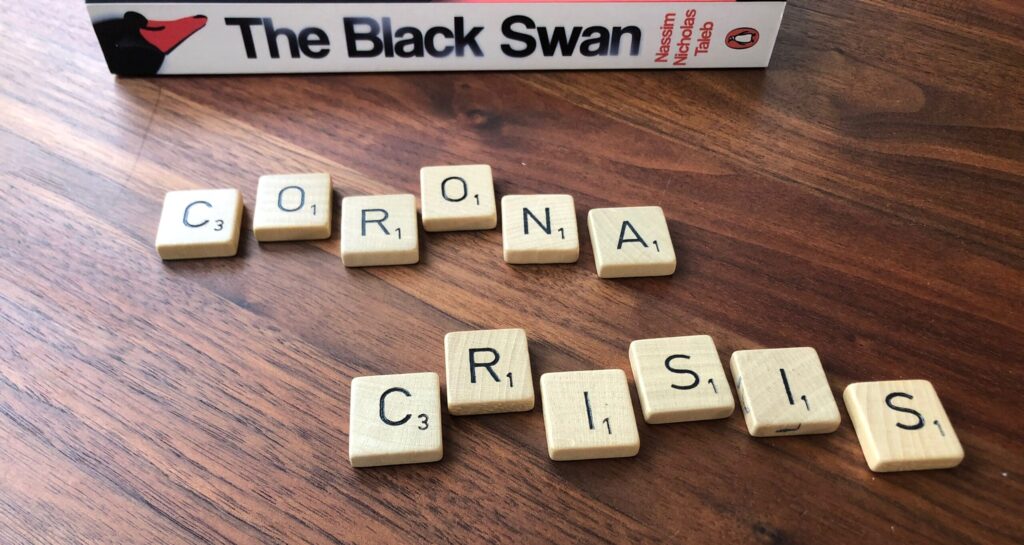 Black Swan Corona Crisis Copyright Martijn van Dalen